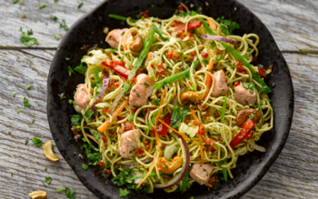 Simple recipes Chicken and noodle stir fry