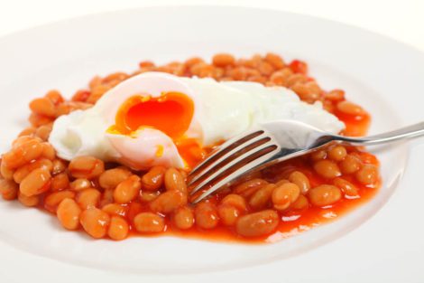 Beans and Egg for a tasty Slim R Us breakfast