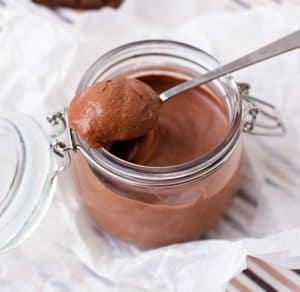 Valentine and weight loss with lovely chocolate pots