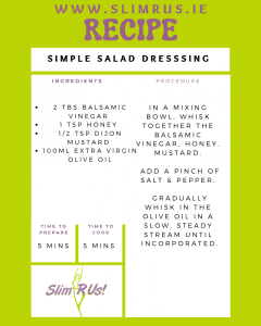 Simple salad dressing recipe for weight loss